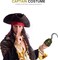 4E's Novelty Pirate Hook Hand 2 Pack – 8" Captain Hook Costume Accessories for Adults & Kids, Pirate Dress Up Props for Halloween, Jack Sparrow & Renaissance Cosplay, Pirate Party Supplies